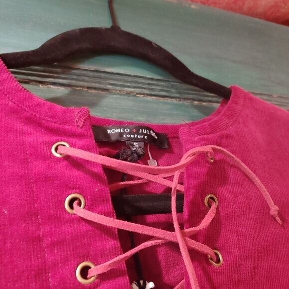 NWOT Romeo and Juliet Couture Corduroy Dress - Picture 12 of 14